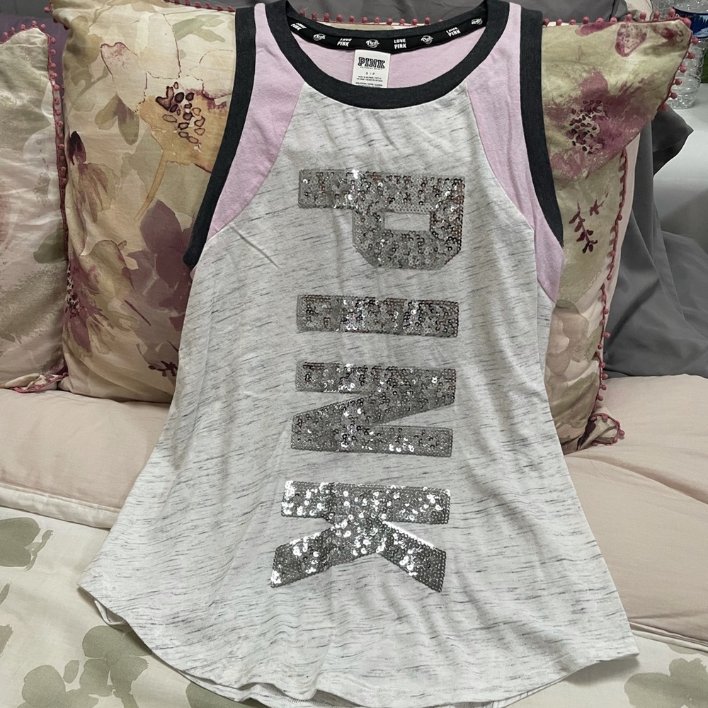 VS PINK bling tank top